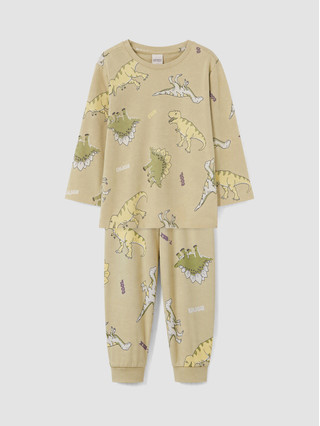 Light Khaki Printed