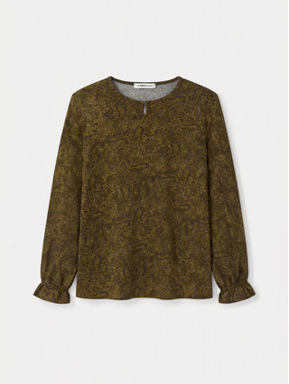Light Khaki Printed
