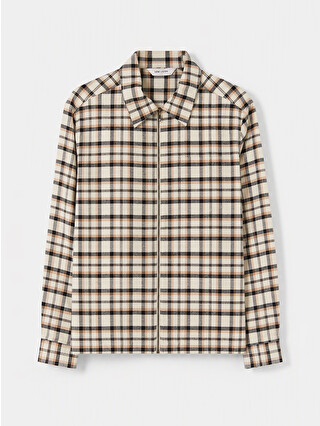 Beige Checked