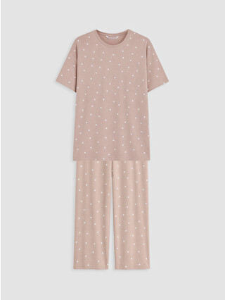 Light Beige Printed