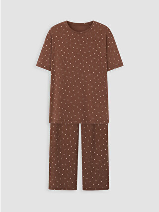 Light Brown Printed