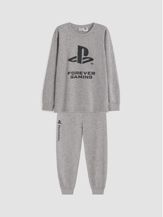 Dull Grey Printed