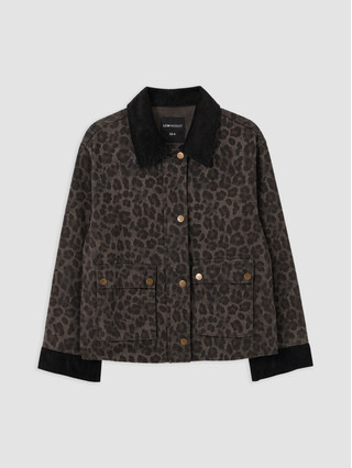 Khaki Printed