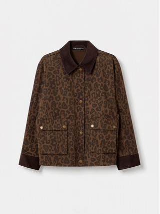 Brown Printed