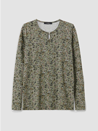 Mid Green Printed