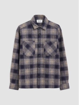 Indigo Checked