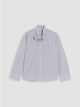 Blue Checked