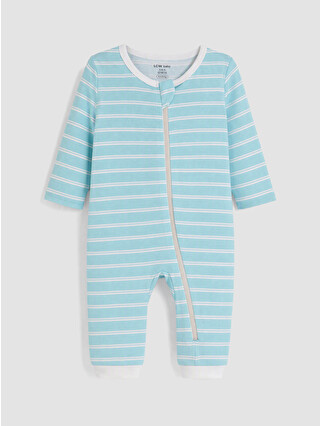 Aqua Blue Printed