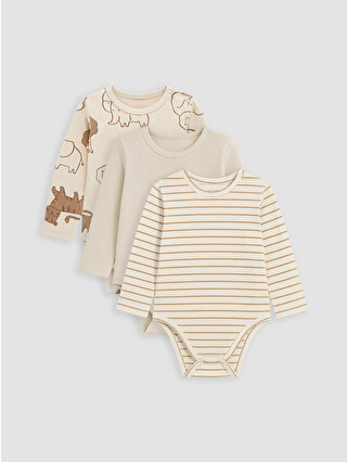 Beige Printed