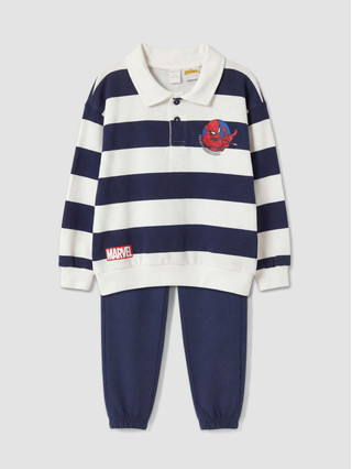 Navy Striped