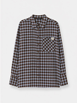 Blue Checked