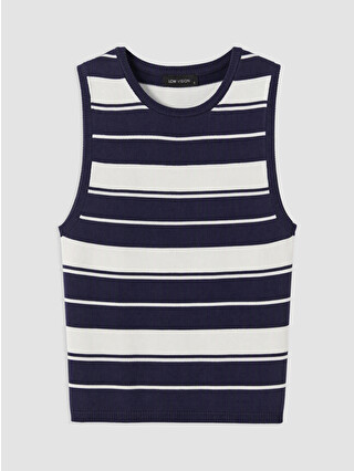 Dark Navy Striped