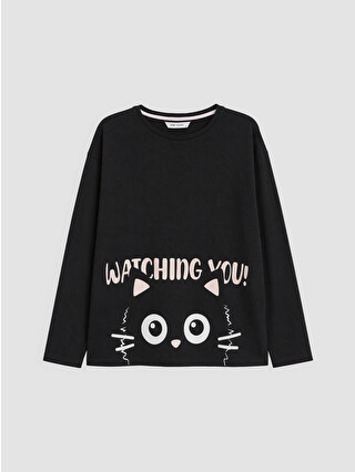 Black Printed