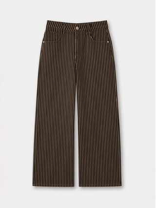Dark Brown Striped
