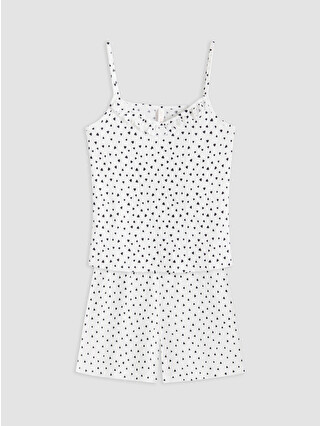 White Printed