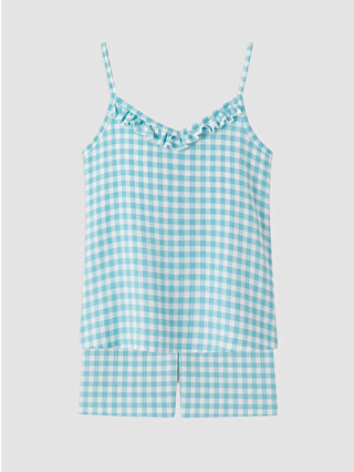 Light Blue Printed