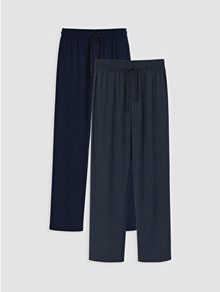Navy Printed