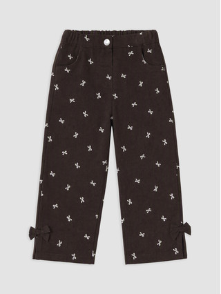 Dark Brown Printed