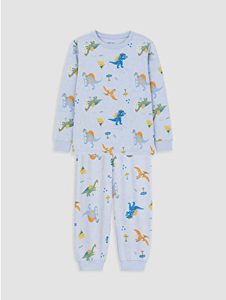 Light Blue Printed