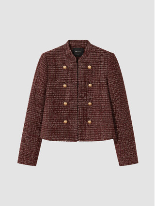 Plum Checked