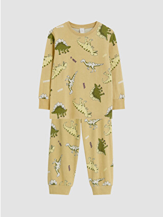Light Khaki Printed