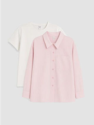Light Pink Striped