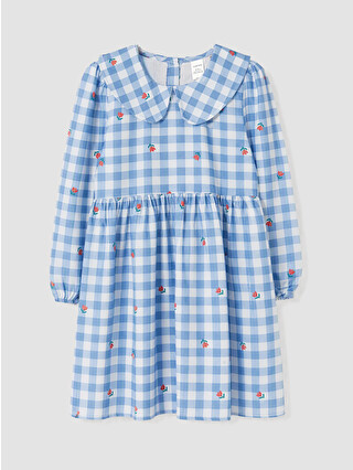 Mid Blue Printed