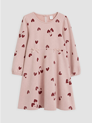 Light Dusty Rose Printed