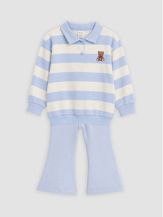 Light Blue Striped
