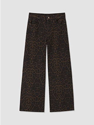Brown Printed