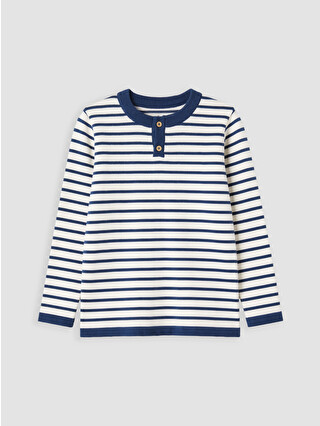 Navy Striped