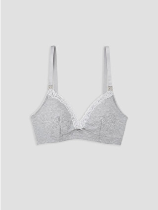 Gris Chiné Imprimé