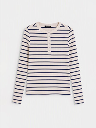Navy Striped