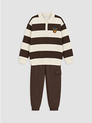 Dark Brown Striped