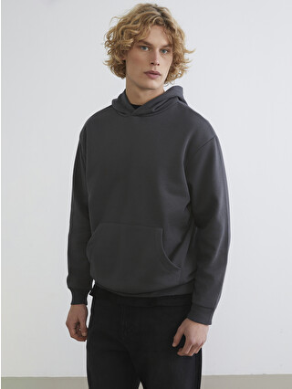 XSIDE Kangaroo Pocket Men's Thick Hoodie - W60852Z8-VX9 | LC Waikiki
