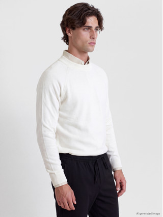 LCW Vision Mock Neck Men's Knitwear Sweater - W60940Z8-FDJ | LC