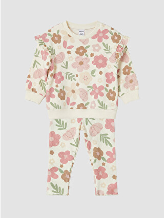 Cream Printed