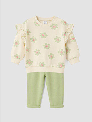 Cream Printed