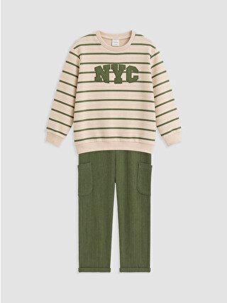 Green Striped
