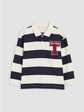 Dark Navy Striped