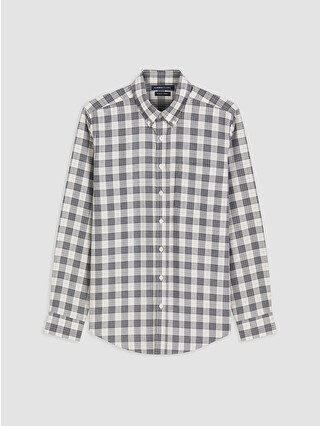 Beige Checked