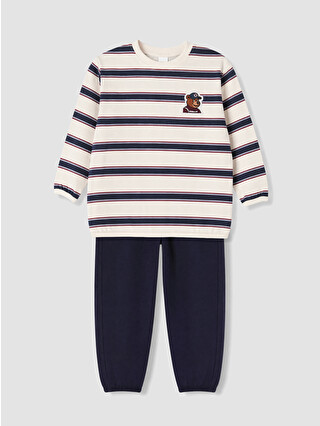 Navy Striped