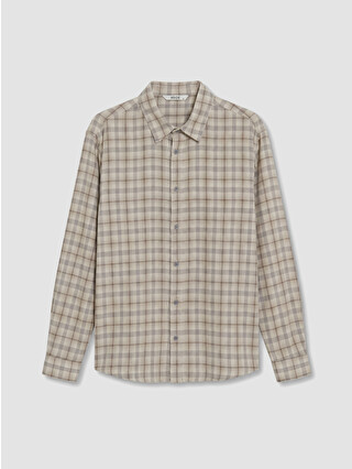 Beige Checked
