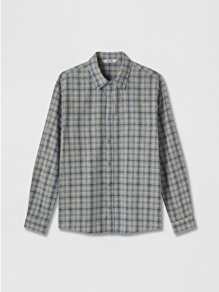 Blue Checked