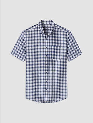 Navy Checked