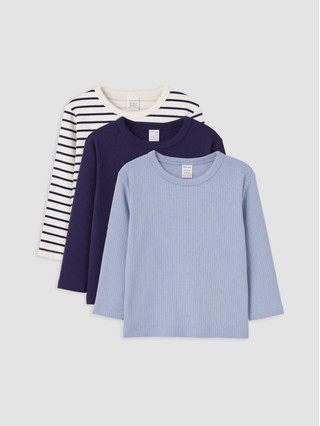 Lacivert Çizgili