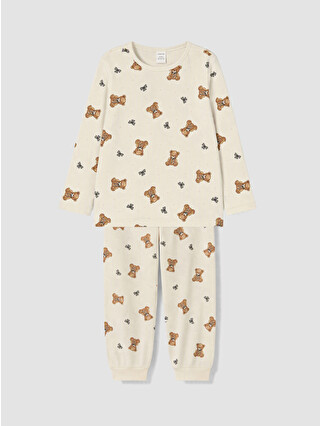Cream Printed