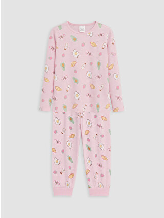 Light Pink Printed