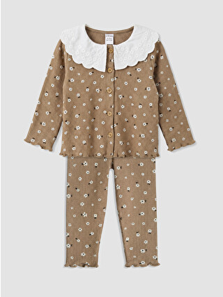 Light Brown Printed