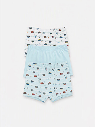 Pastel Blue Printed